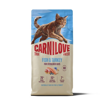 Carnilove True Fresh Adult Sterilised All Breeds Fish / Turkey