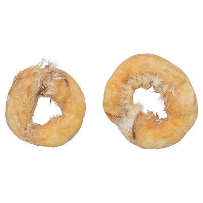Trixie Denta Fun Rabbit Ring Met Kippenborst