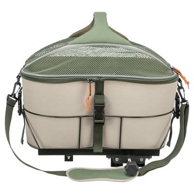 Trixie Fietsmand Voor Bagagedrager Polyester Olijfgroen / Beige