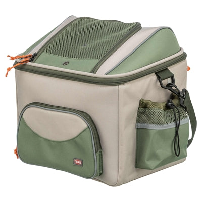 Trixie Fietsmand Voor Stuur Polyester Olijfgroen / Beige