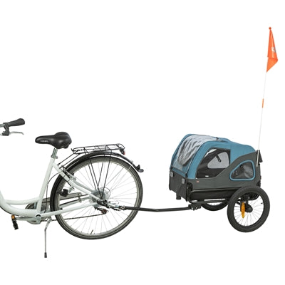 Trixie Fietskar Tot 23 Kg Blauw / Grijs