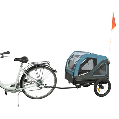 Trixie Fietskar Tot 35 Kg Blauw / Grijs