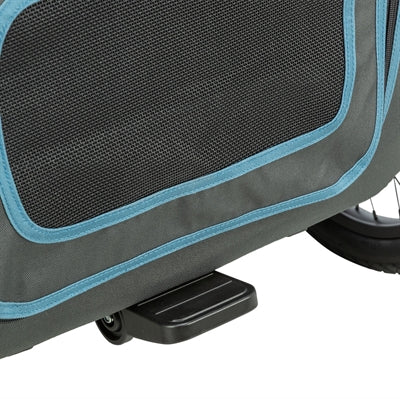 Trixie Fietskar Tot 35 Kg Blauw / Grijs