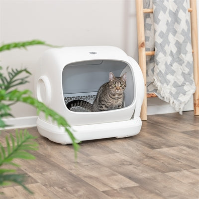Trixie Zelfreinigende Elektrische Kattenbak Xl Kunststof Wit
