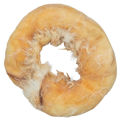 Trixie Denta Fun Rabbit Rings Met Kippenborst