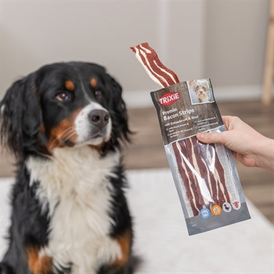 Trixie Premio Bacon Strips Met Eendenborst En Rundvlees
